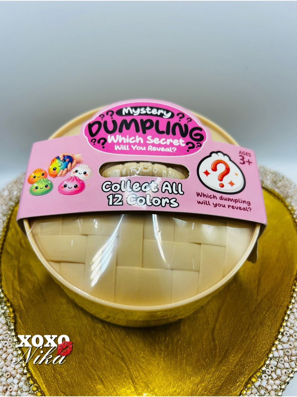 Mystery Squishy Dumpling 🥟 - Sensory toy for Adults and Kids